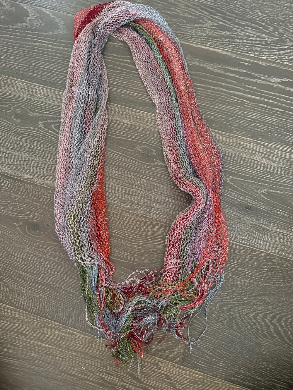 New! Multi-Color Lightweight Knit Scarf - Women Accessories 30โx48โ